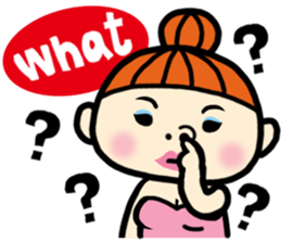 Hi , Beach Girl sticker #6055362