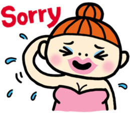 Hi , Beach Girl sticker #6055364