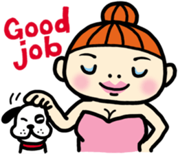 Hi , Beach Girl sticker #6055375