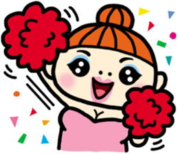 Hi , Beach Girl sticker #6055376