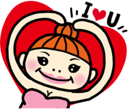 Hi , Beach Girl sticker #6055377