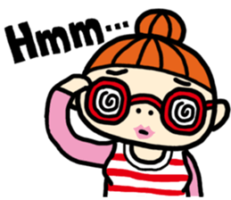 Hi , Beach Girl sticker #6055379