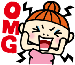 Hi , Beach Girl sticker #6055380