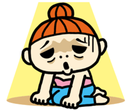 Hi , Beach Girl sticker #6055381