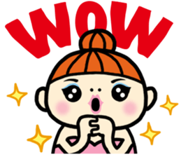 Hi , Beach Girl sticker #6055383