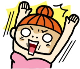 Hi , Beach Girl sticker #6055384