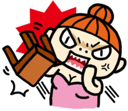 Hi , Beach Girl sticker #6055389