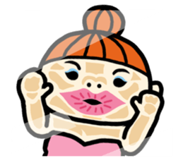 Hi , Beach Girl sticker #6055391