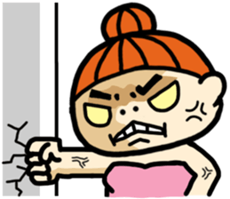 Hi , Beach Girl sticker #6055394