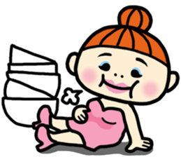 Hi , Beach Girl sticker #6055397