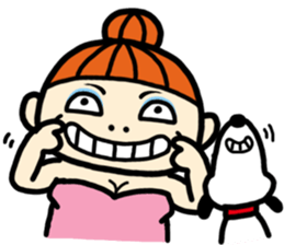 Hi , Beach Girl sticker #6055398