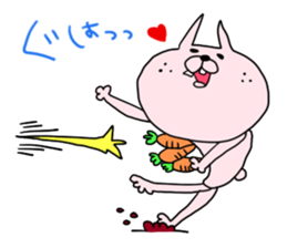 carrot rabbits sticker #6055405