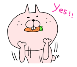 carrot rabbits sticker #6055411