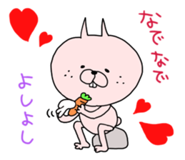 carrot rabbits sticker #6055418