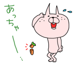 carrot rabbits sticker #6055421