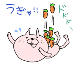carrot rabbits sticker #6055425
