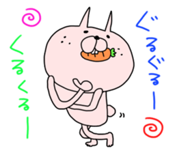 carrot rabbits sticker #6055426