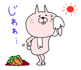 carrot rabbits sticker #6055436