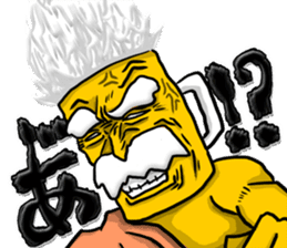 God of beer sticker #6055449