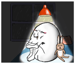 Boiled egg's life sticker #6055494