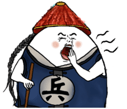 Boiled egg's life sticker #6055505