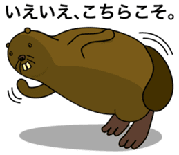 beaver!!!2nd sticker #6055606