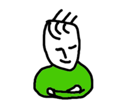 The grain of rice. sticker #6055806