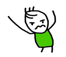 The grain of rice. sticker #6055808