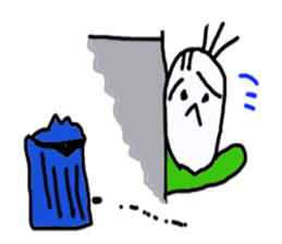 The grain of rice. sticker #6055815