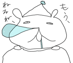 A bear returns an answer sticker #6055923