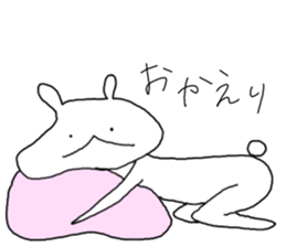 A bear returns an answer sticker #6055928