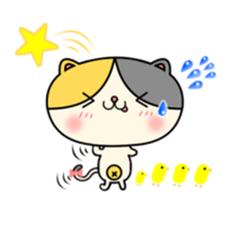 San Mao cat  KOROTAN sticker #6056440