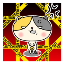 San Mao cat  KOROTAN sticker #6056457