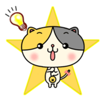 San Mao cat  KOROTAN sticker #6056460