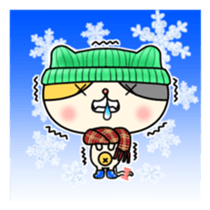 San Mao cat  KOROTAN sticker #6056462