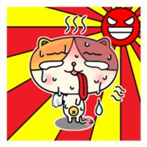 San Mao cat  KOROTAN sticker #6056463