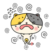 San Mao cat  KOROTAN sticker #6056466