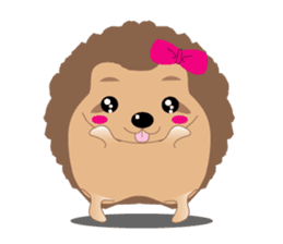 Cutie Hedgehog sticker #6056601