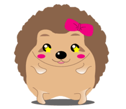 Cutie Hedgehog sticker #6056604