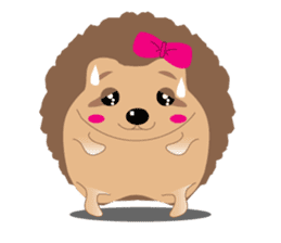 Cutie Hedgehog sticker #6056607