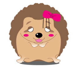 Cutie Hedgehog sticker #6056613