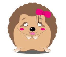 Cutie Hedgehog sticker #6056613