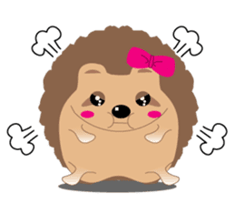 Cutie Hedgehog sticker #6056614
