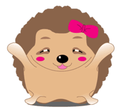 Cutie Hedgehog sticker #6056616