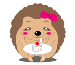Cutie Hedgehog sticker #6056624