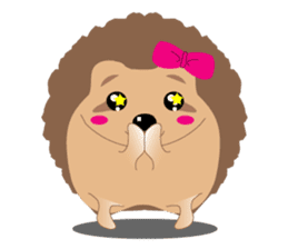 Cutie Hedgehog sticker #6056627