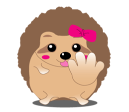 Cutie Hedgehog sticker #6056628