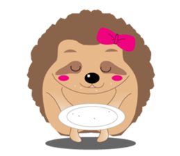 Cutie Hedgehog sticker #6056633
