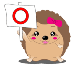 Cutie Hedgehog sticker #6056636