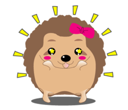 Cutie Hedgehog sticker #6056639
